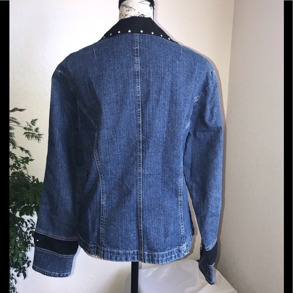 Ethyl  Denim 2- Piece set, Denim Jacket and Jeans. EUC to GUC - Picture 5 of 9